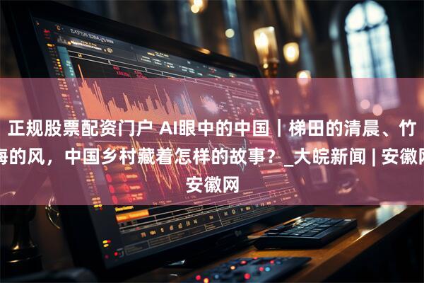 正规股票配资门户 AI眼中的中国｜梯田的清晨、竹海的风，中国乡村藏着怎样的故事？_大皖新闻 | 安徽网